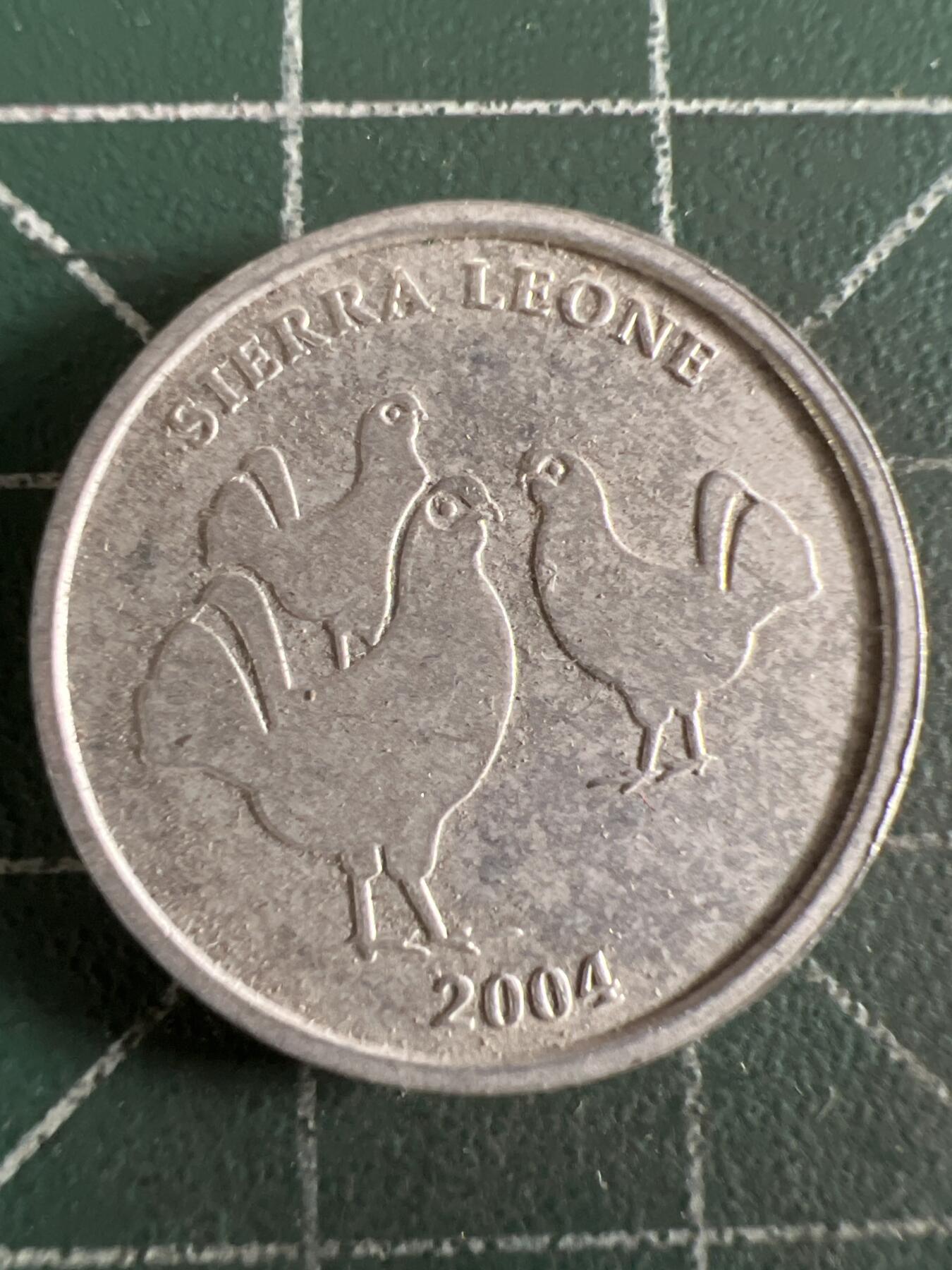 第613期 硬币专场 （无押金，捡漏，全场50包邮，偏远地区除外，接收代拍业务） 塞拉利昂5利昂