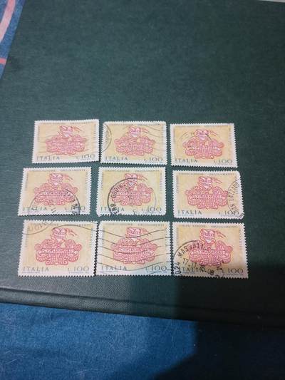 182意大利精美纪念邮票9套一起出让 - 182意大利精美纪念邮票9套一起出让