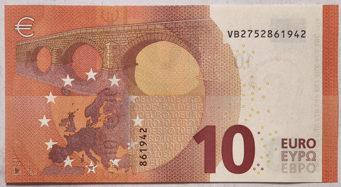 紫瑗钱币——第359期拍卖——纸币场 欧元 西班牙 2014年 圣天使桥 10欧元 UNC