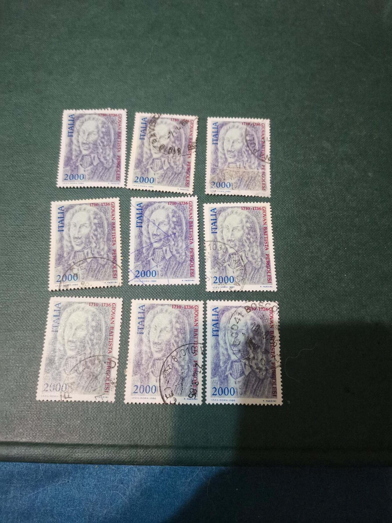 151意大利精美纪念邮票9套一起出让