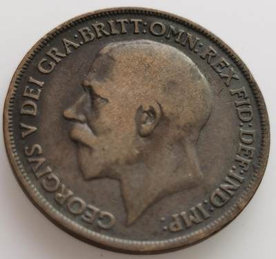 外国纪念币20240529场次（中拍皆有赠品），每周两拍，可寄存 - 英国1918年大便士