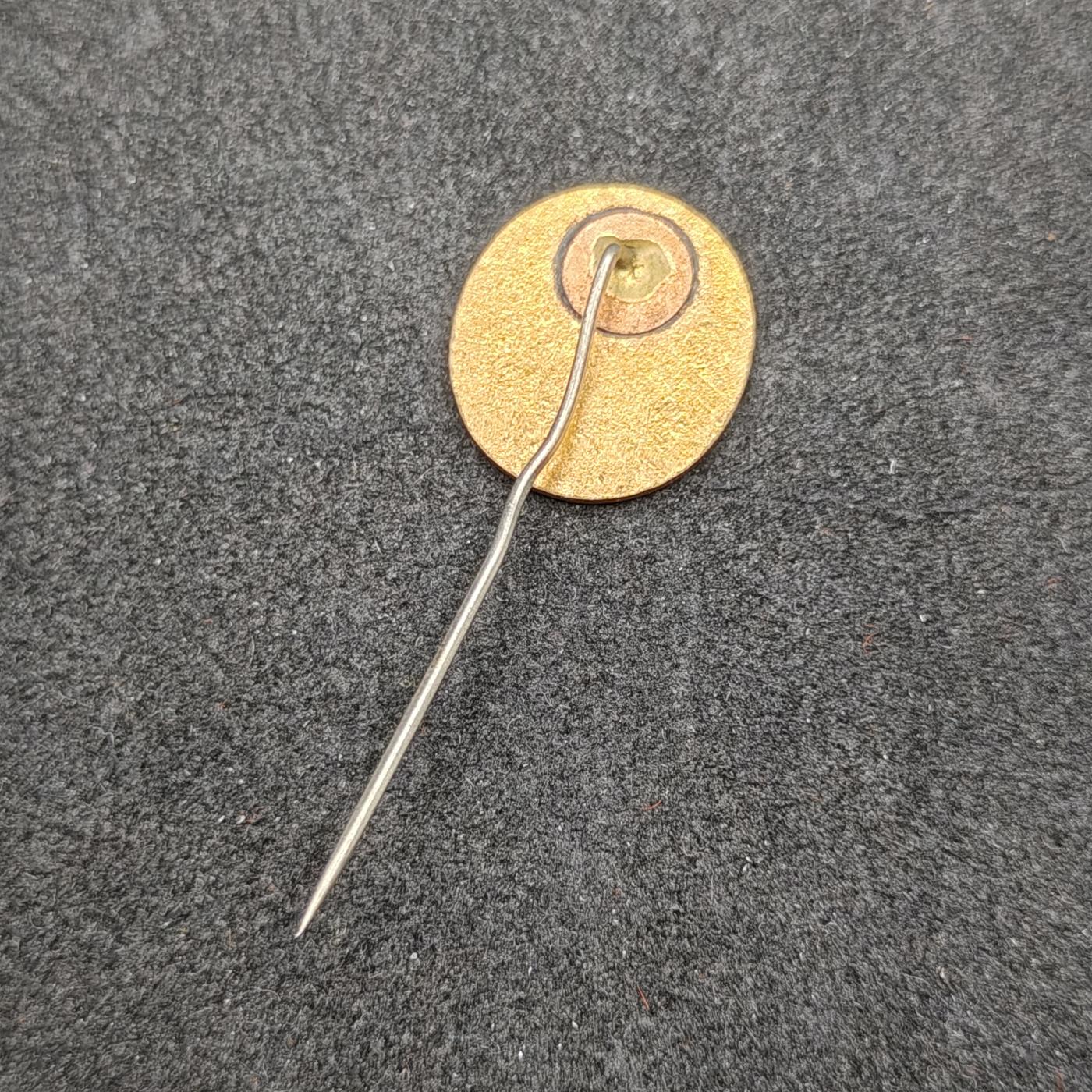 全场0元起拍 第161期 咸鱼国勋章拍卖专场 6月2日（周日）下午6：00开始 稀少大型 优秀党员 东德社会统一党珐琅党徽 （小型章为大小参考，不在此拍品范围内））