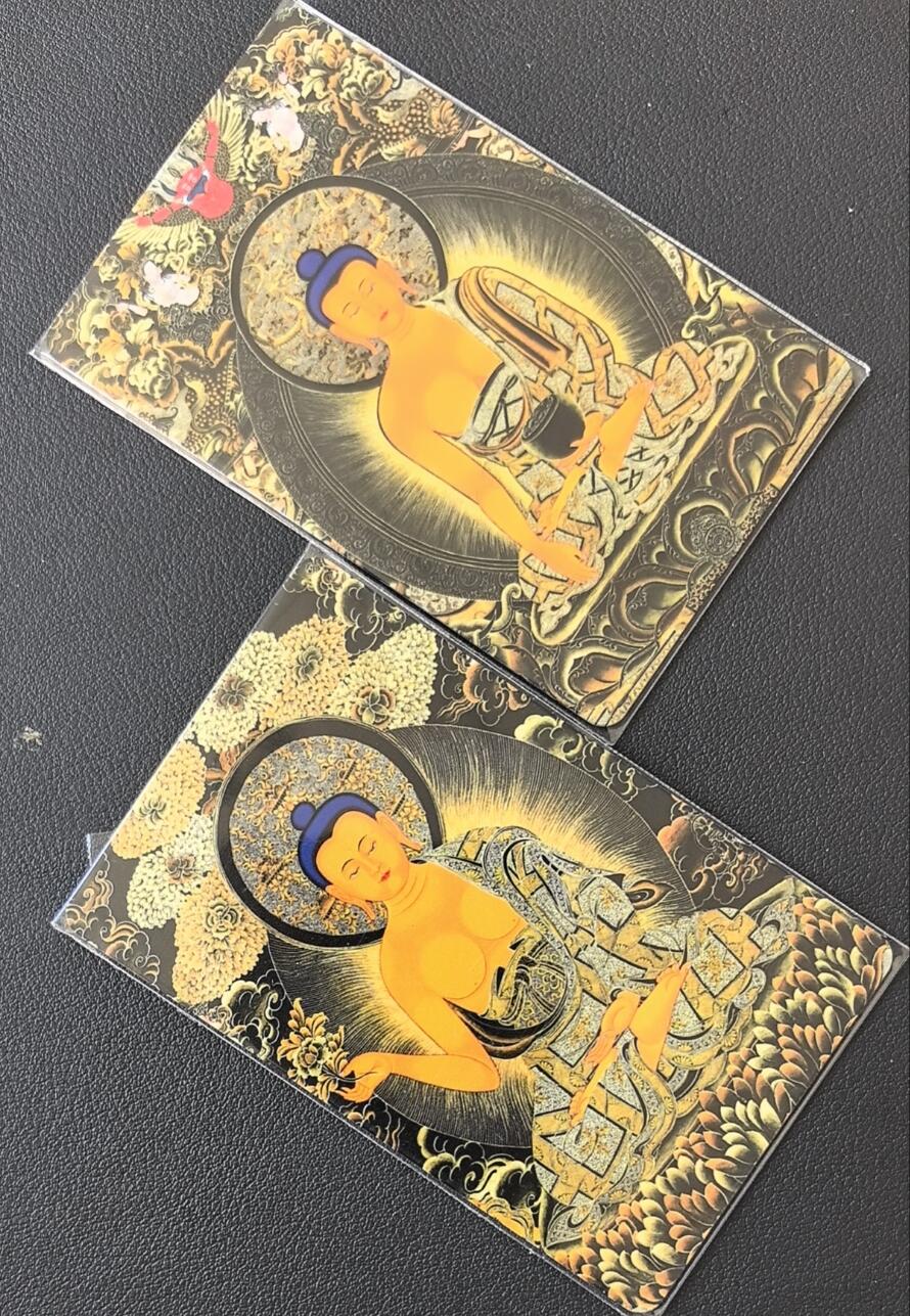 佛教专场（一） 上海强生交通卡 委制卡 佛教系列 唐卡 释迦摩尼本身佛一 尾三927 806 全新