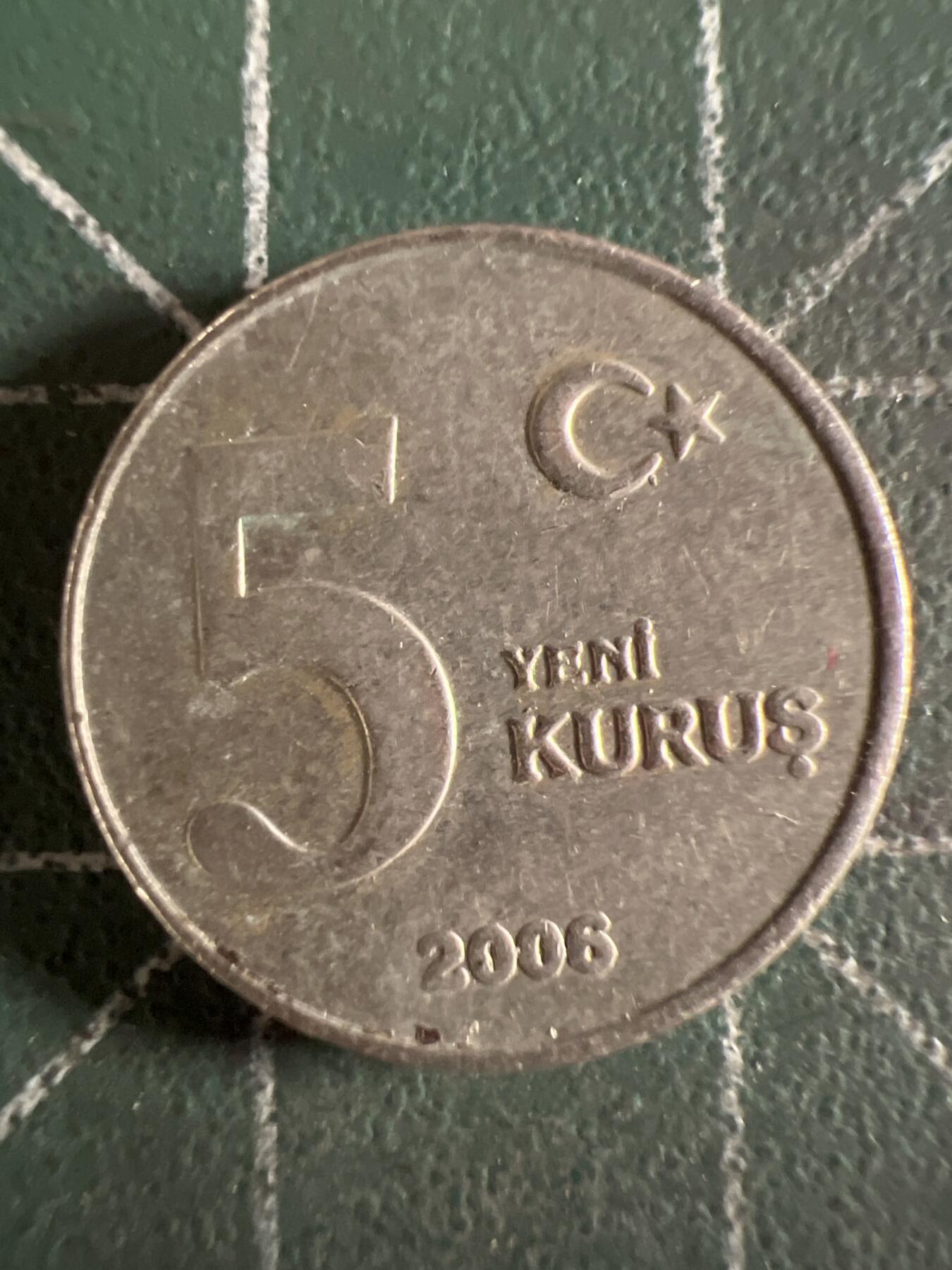 第614期 硬币专场 （无押金，捡漏，全场50包邮，偏远地区除外，接收代拍业务） 土耳其5库鲁