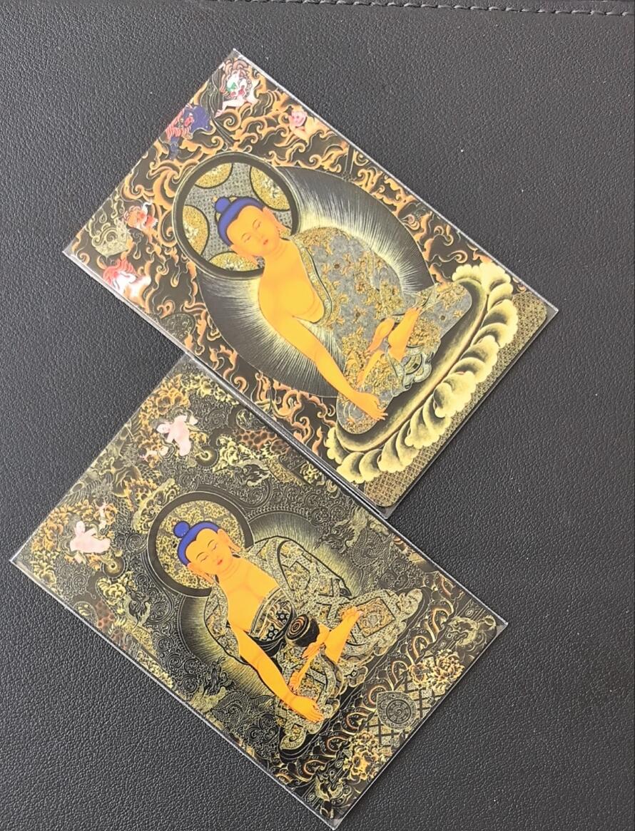 佛教专场（一） 上海强生交通卡 委制卡 佛教系列 唐卡 释迦摩尼本身佛三 尾号一般 全新