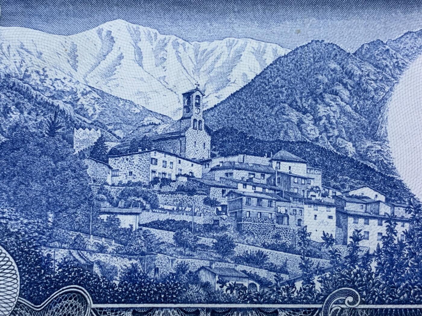 《竞宝斋》第274场- 周日，周一，周二  3场连拍 （全场包邮） 西班牙 1971 500 比塞塔纸币 细节见图