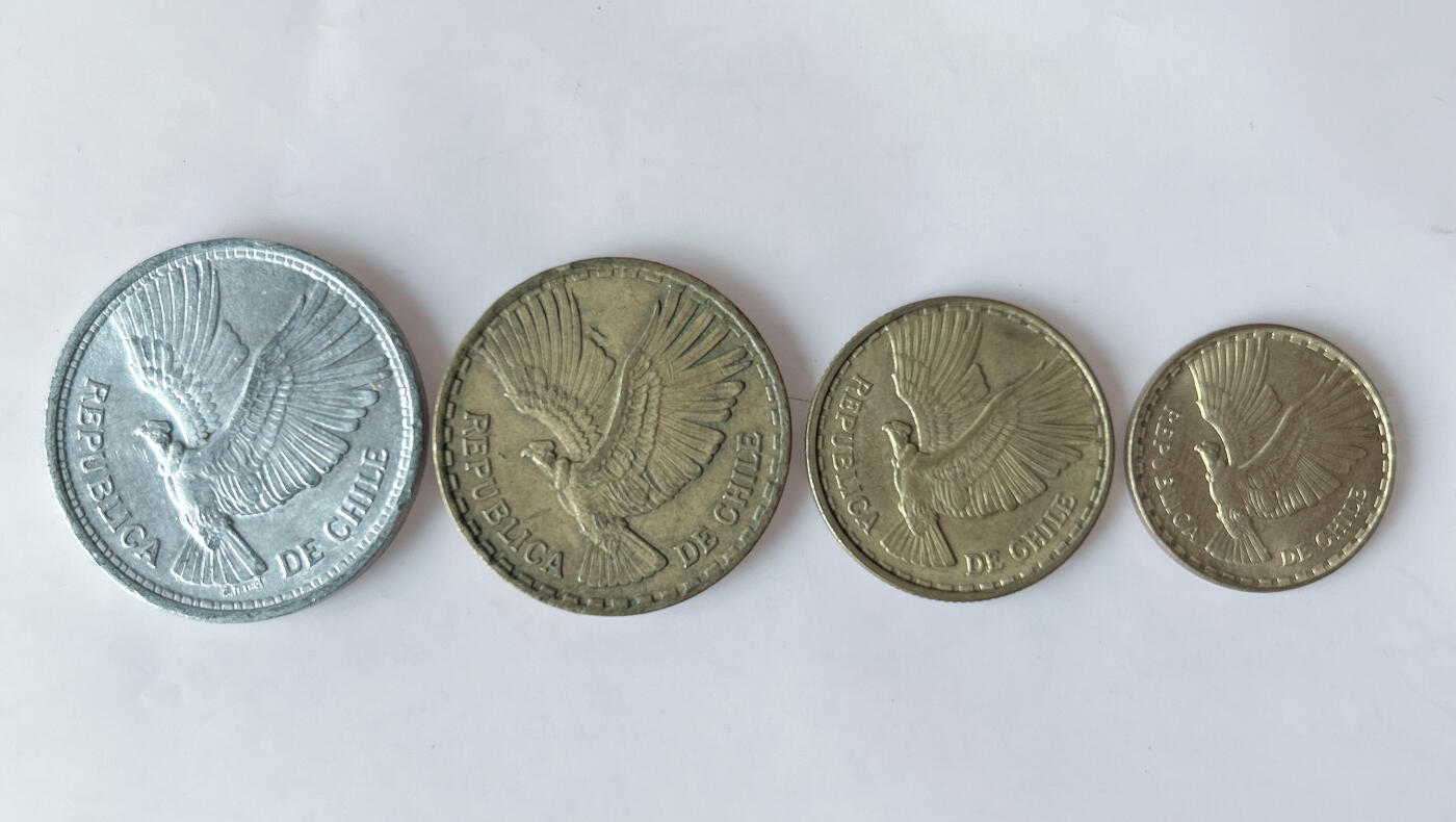 第一海外回流一元起拍收藏 散币专场 第92期 智利 飞鹰版