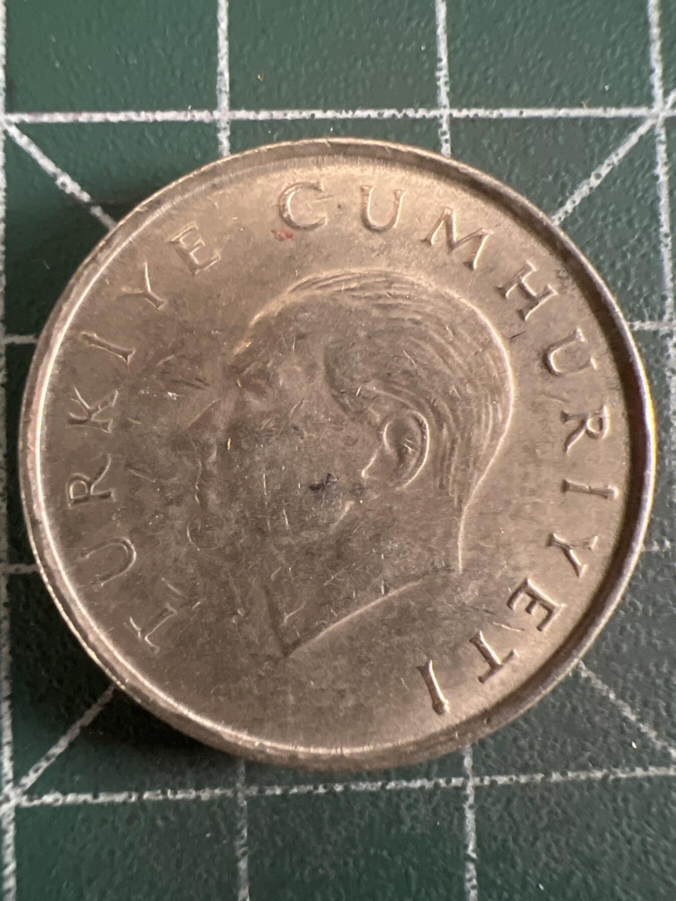 第614期 硬币专场 （无押金，捡漏，全场50包邮，偏远地区除外，接收代拍业务） 土耳其25Bin里拉