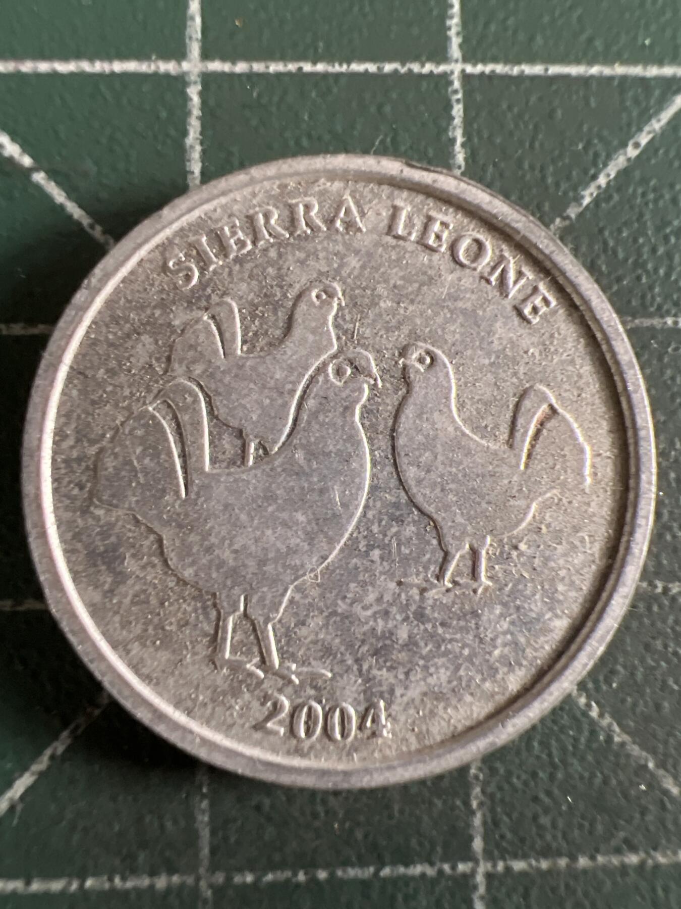 第614期 硬币专场 （无押金，捡漏，全场50包邮，偏远地区除外，接收代拍业务） 塞拉利昂5利昂