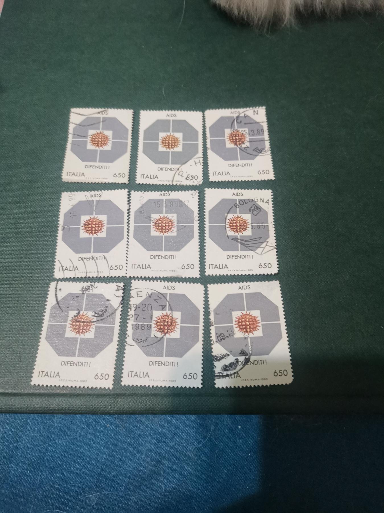 115意大利纪念邮票9套一起出让