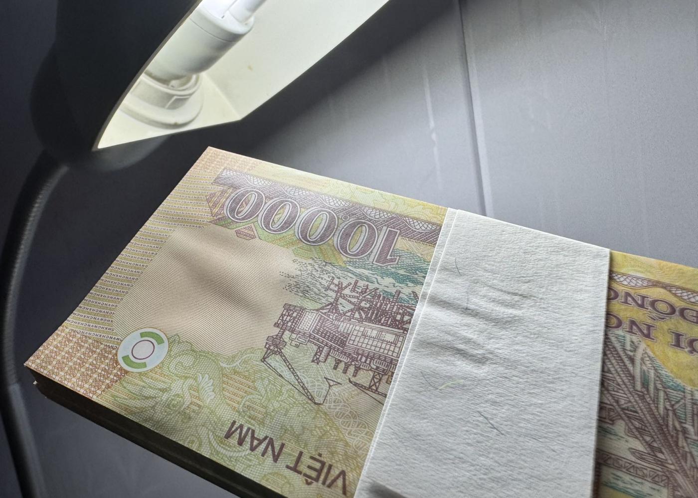 收藏联盟Quantum Auction 第350期拍卖  越南2019年10000盾百张连号一刀 品相全新UNC 狮子号