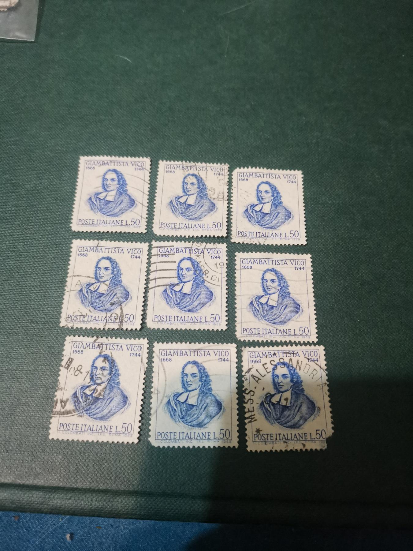 256意大利 纪念邮票9套一起出让