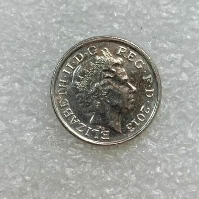 20240704 英国5便士女王盾牌版硬币 年份随机发货1枚