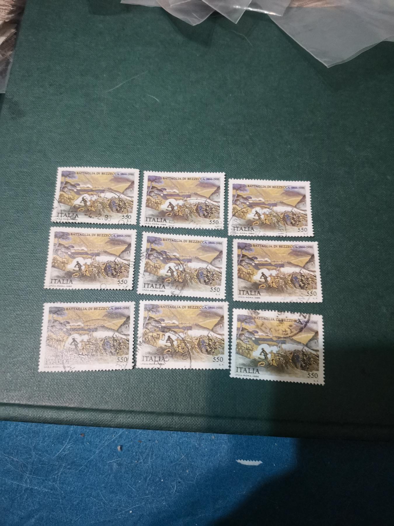 233意大利 纪念邮票9套一起出让