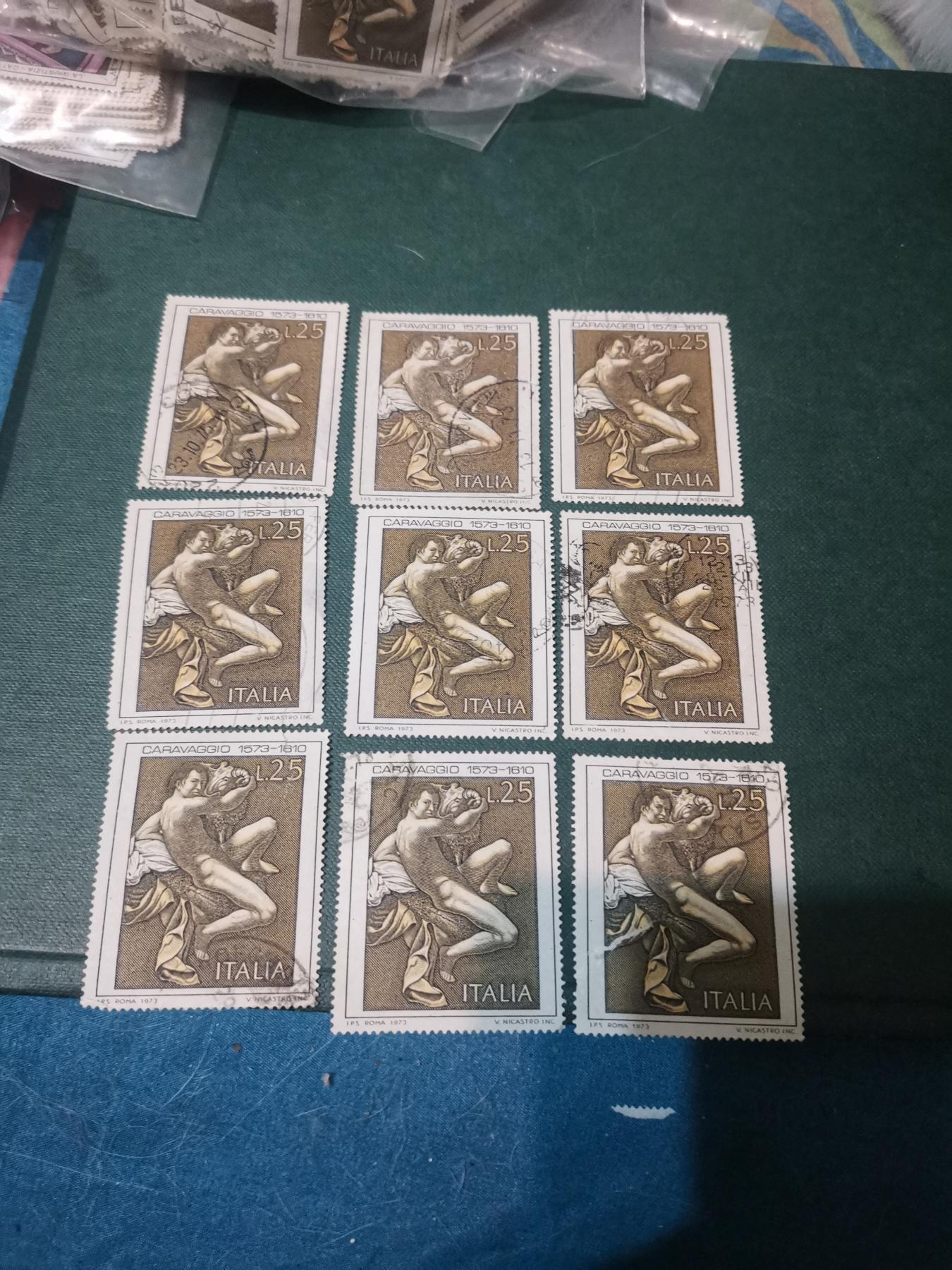 35意大利 纪念邮票9套一起出让