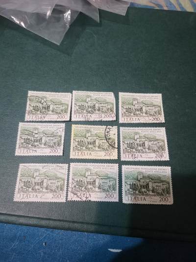 223意大利 纪念邮票9套一起出让 - 223意大利 纪念邮票9套一起出让