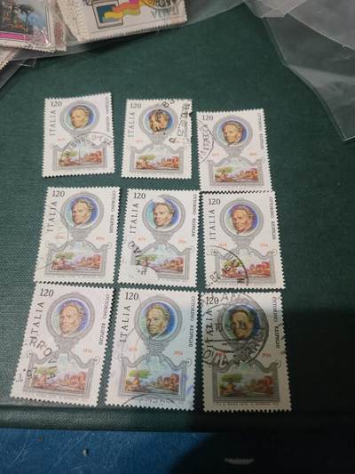 238意大利 纪念邮票9套一起出让 - 238意大利 纪念邮票9套一起出让