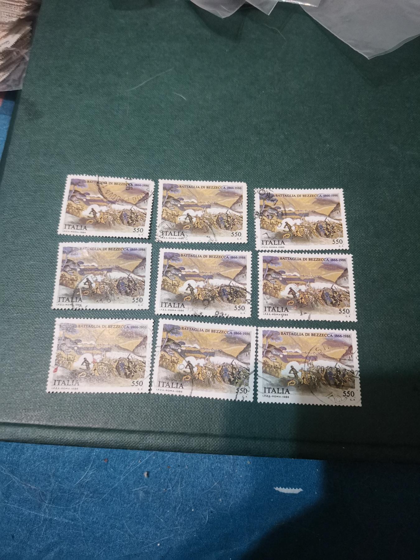 231意大利 纪念邮票9套一起出让