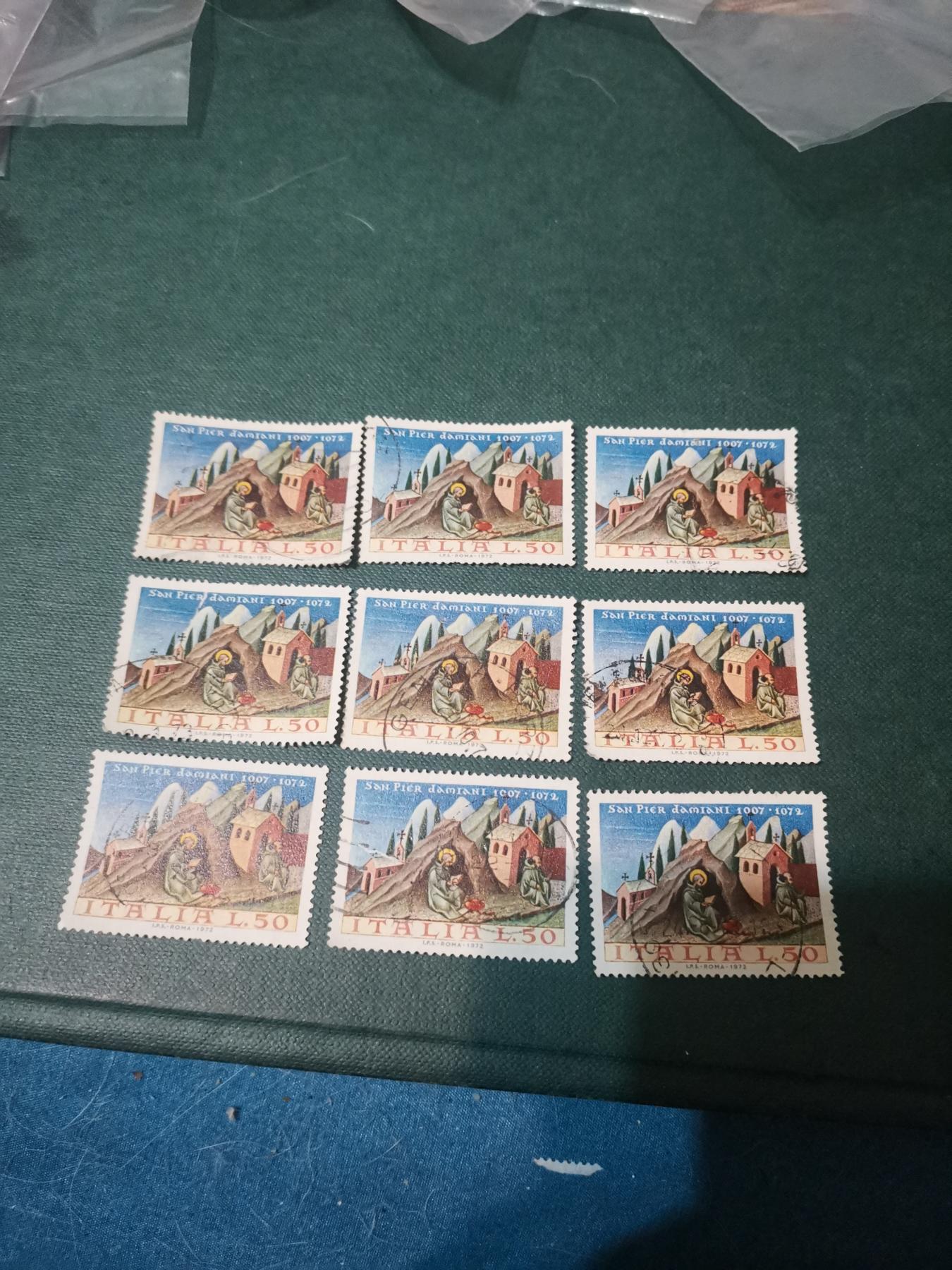 232意大利 纪念邮票9套一起出让