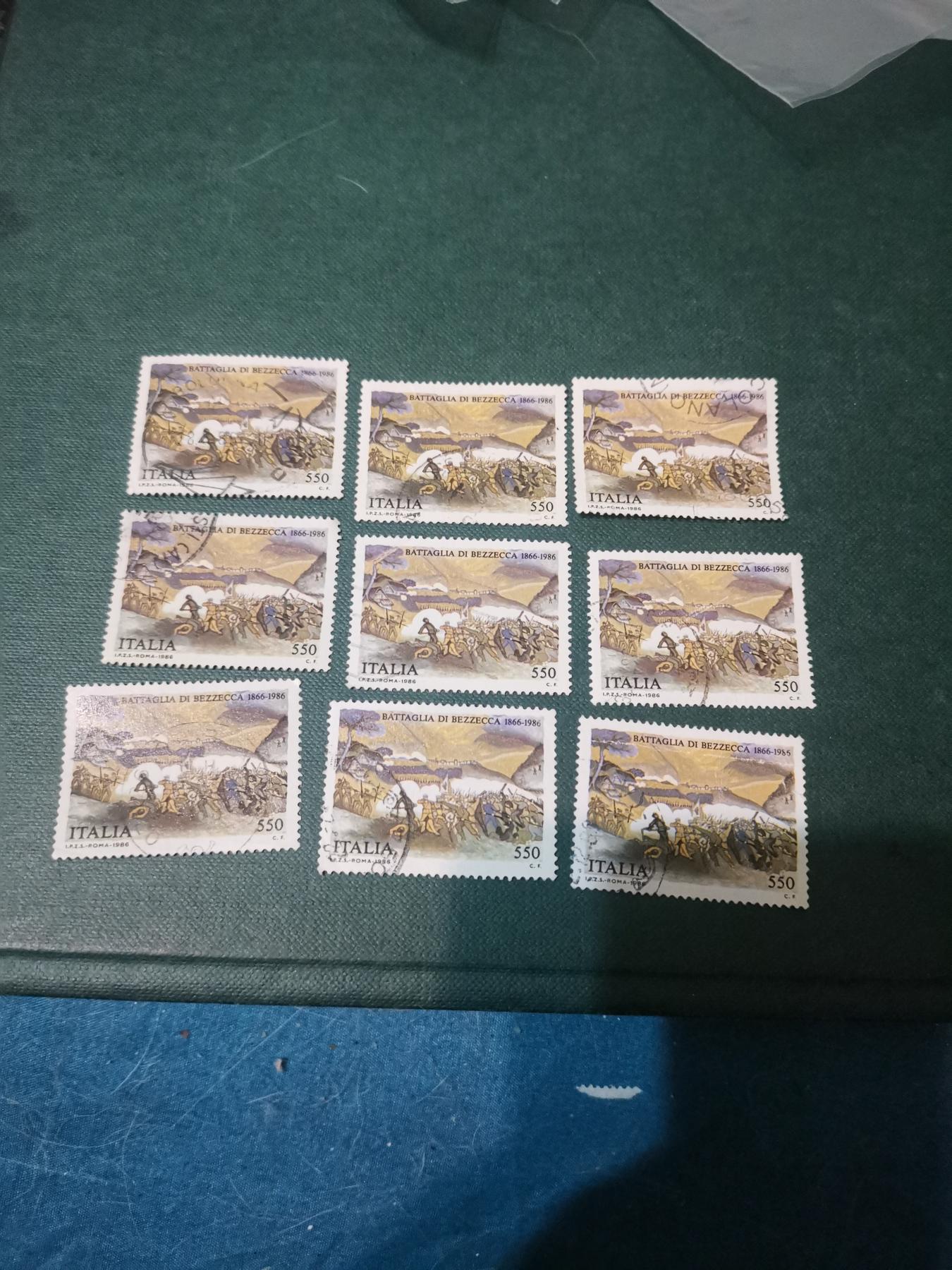 235意大利 纪念邮票9套一起出让