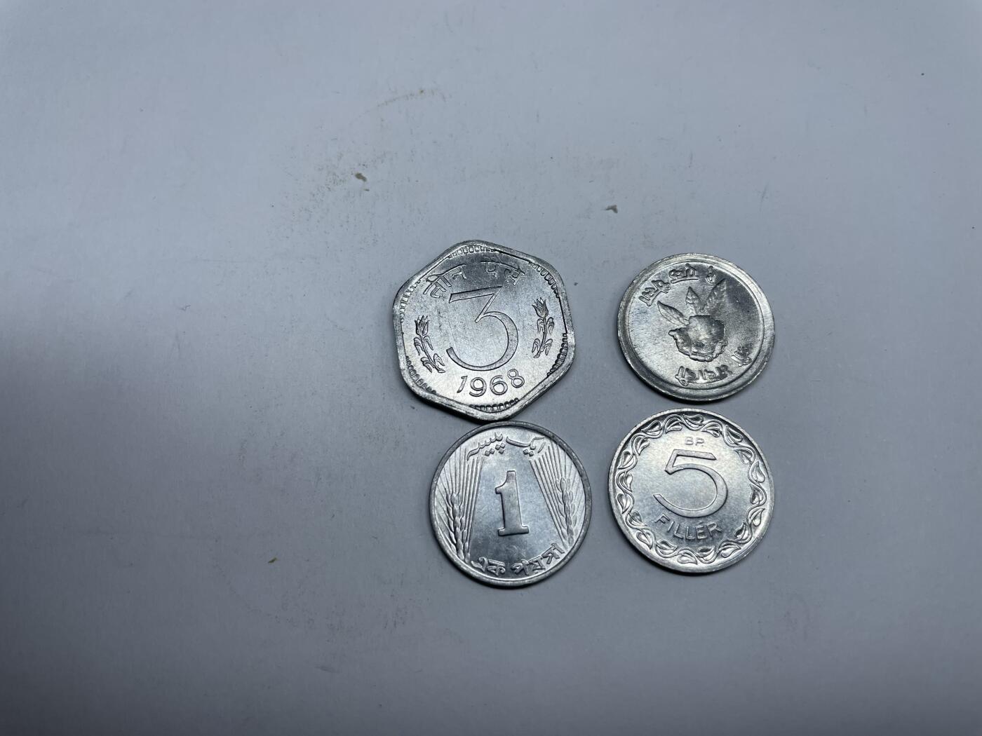 2024年集古藏今外币拍卖第八期-第2场—（总第72拍） 各国铝币4枚