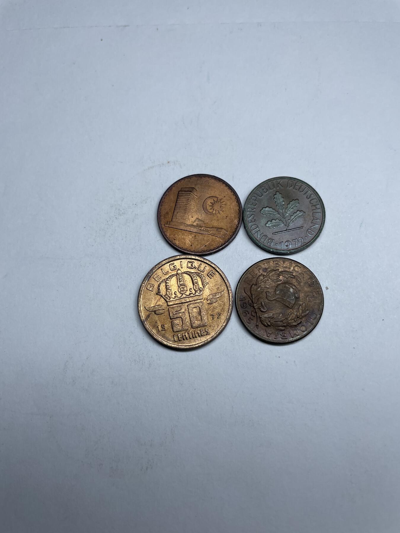 2024年集古藏今外币拍卖第八期-第2场—（总第72拍） 各国四枚