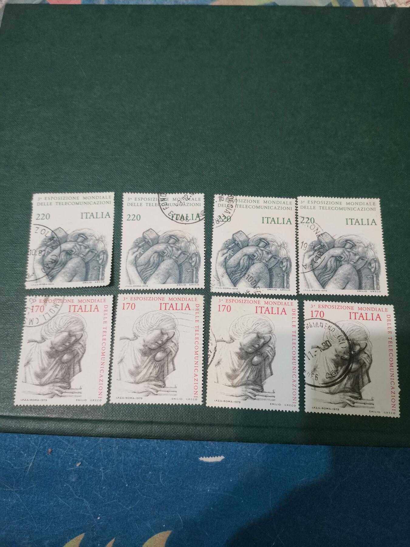 140意大利纪念邮票2全4套一起出让