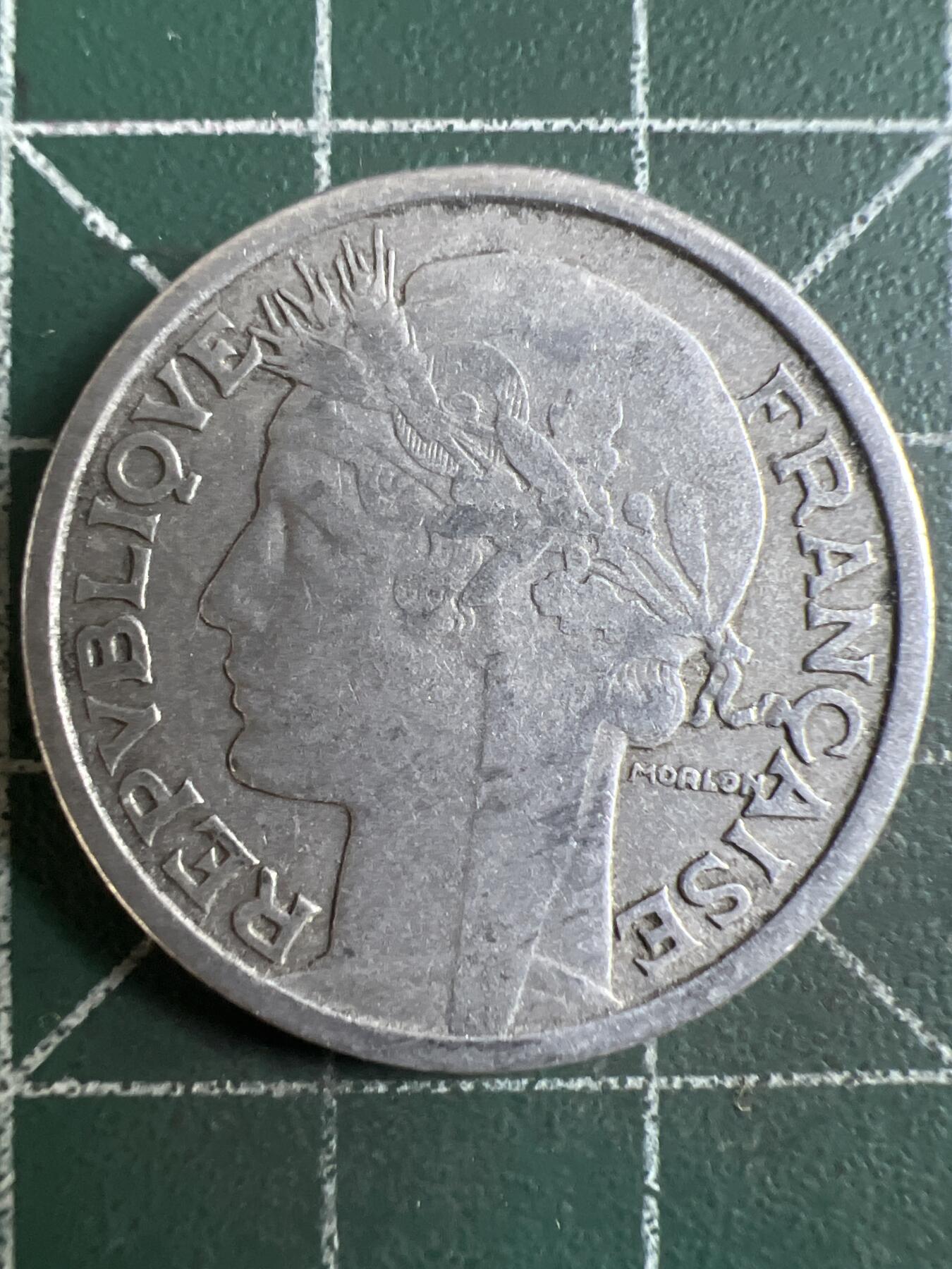 第616期 硬币专场 （无押金，捡漏，全场50包邮，偏远地区除外，接收代拍业务） 法国2法郎