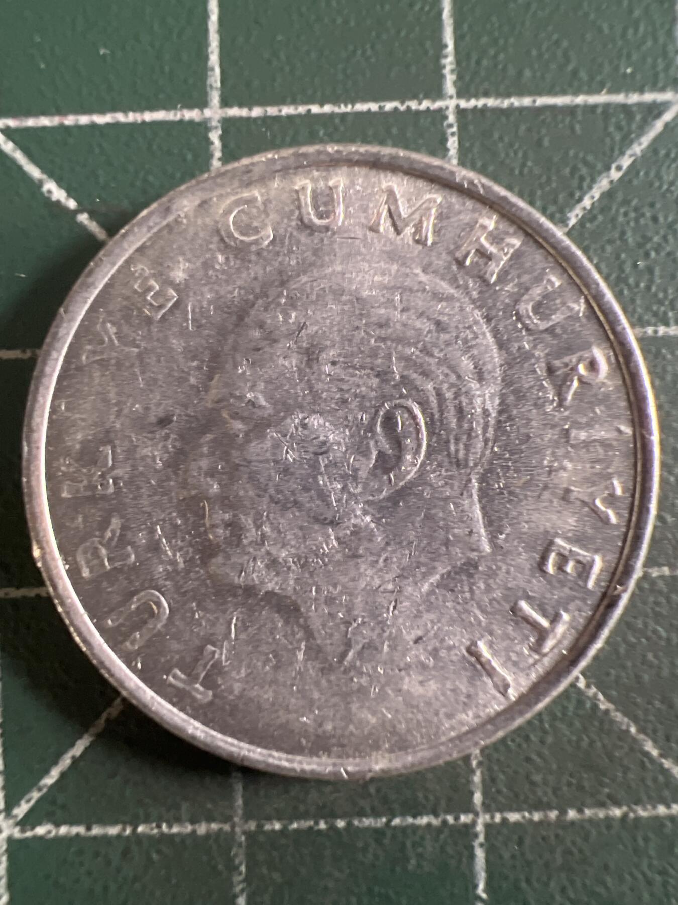 第615期 硬币专场 （无押金，捡漏，全场50包邮，偏远地区除外，接收代拍业务） 土耳其10里拉