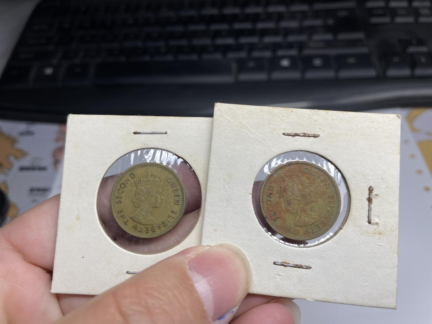 2024年集古藏今外币拍卖第八期-第2场—（总第72拍） 香港一毫2枚