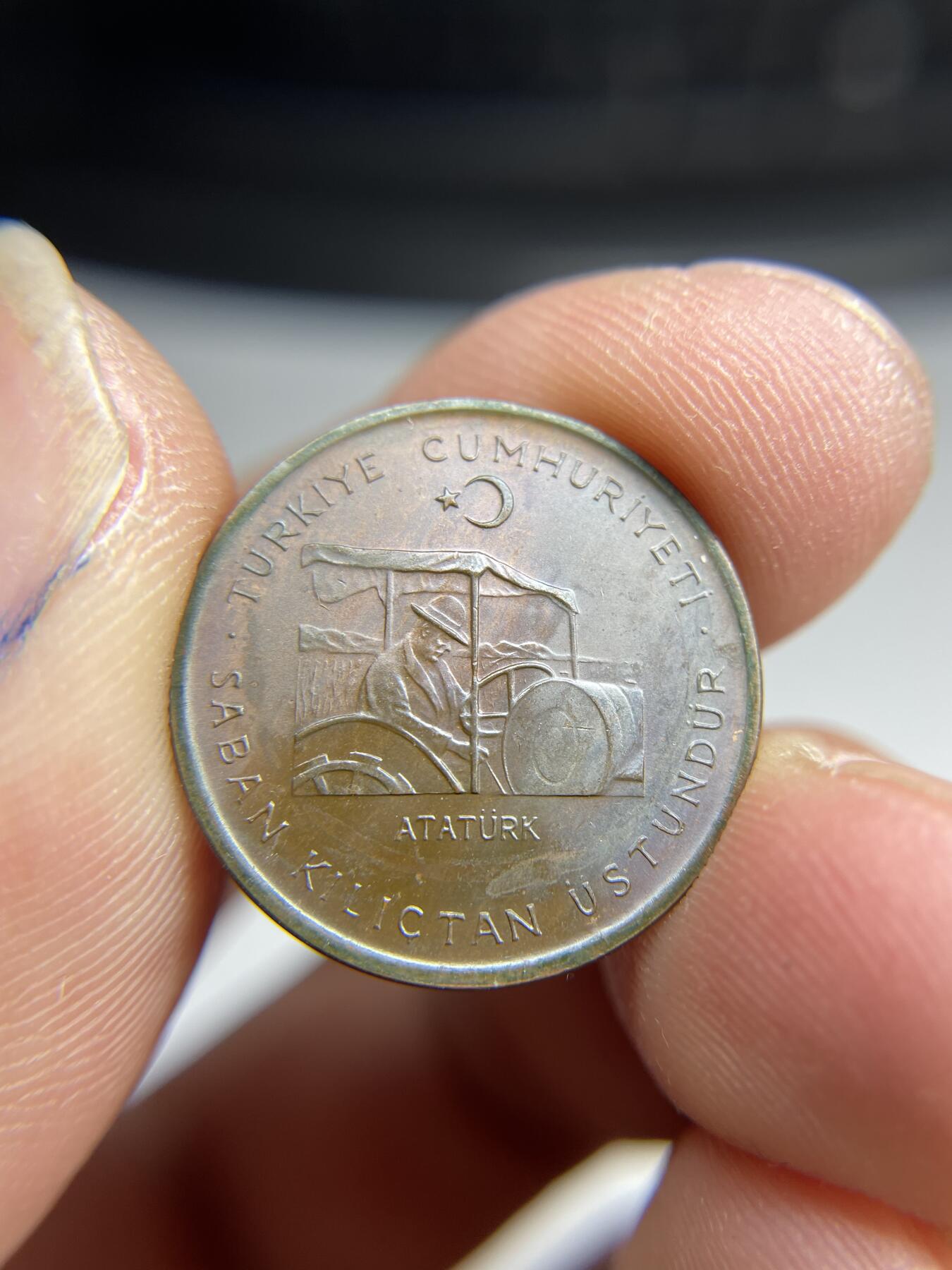 2024年集古藏今外币拍卖第八期-第2场—（总第72拍） 1972年土耳其10库鲁