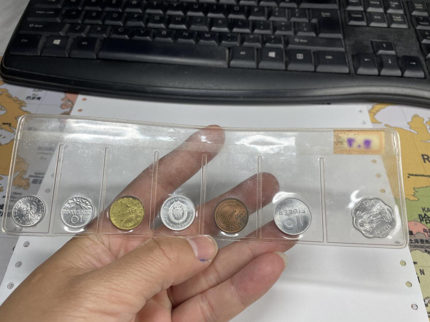 2024年集古藏今外币拍卖第八期-第2场—（总第72拍） 世界各国硬币7枚-08#