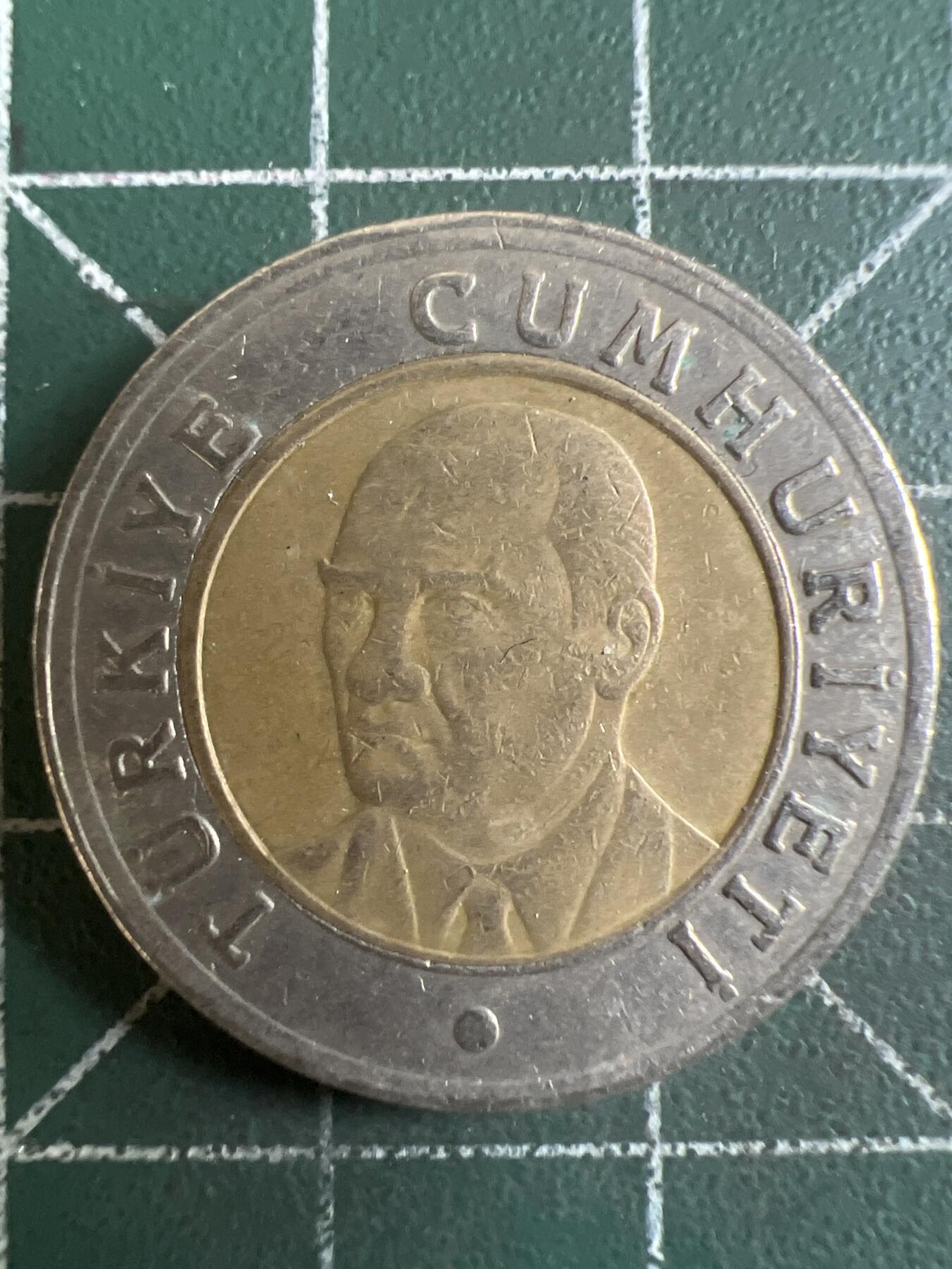 第616期 硬币专场 （无押金，捡漏，全场50包邮，偏远地区除外，接收代拍业务） 土耳其1里拉 双色币