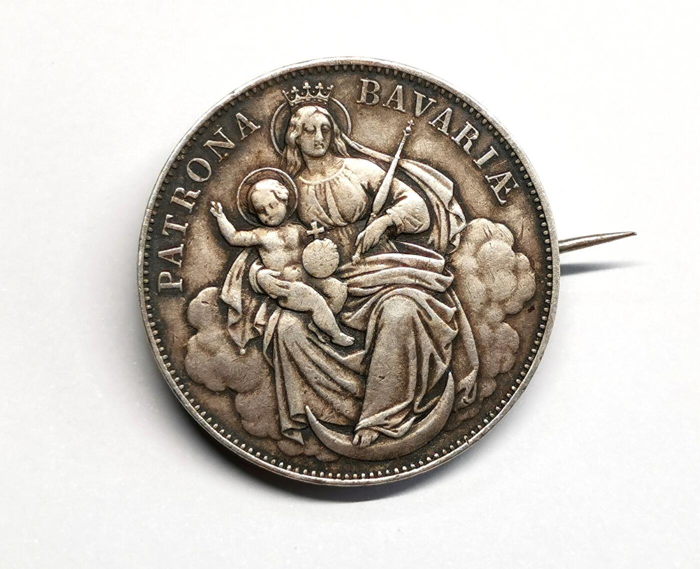 凡希社世界钱币微拍第二百七十一期 巴伐利亚圣母子泰勒挂件