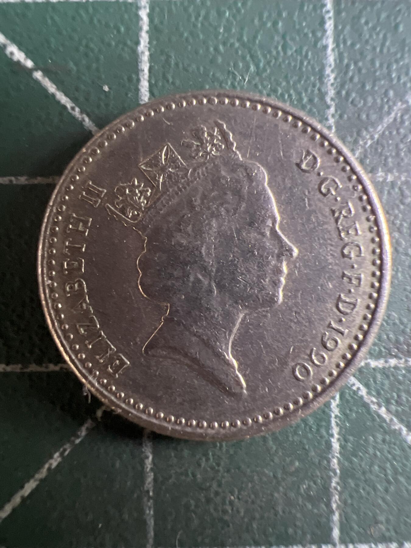 第616期 硬币专场 （无押金，捡漏，全场50包邮，偏远地区除外，接收代拍业务） 英国5便士