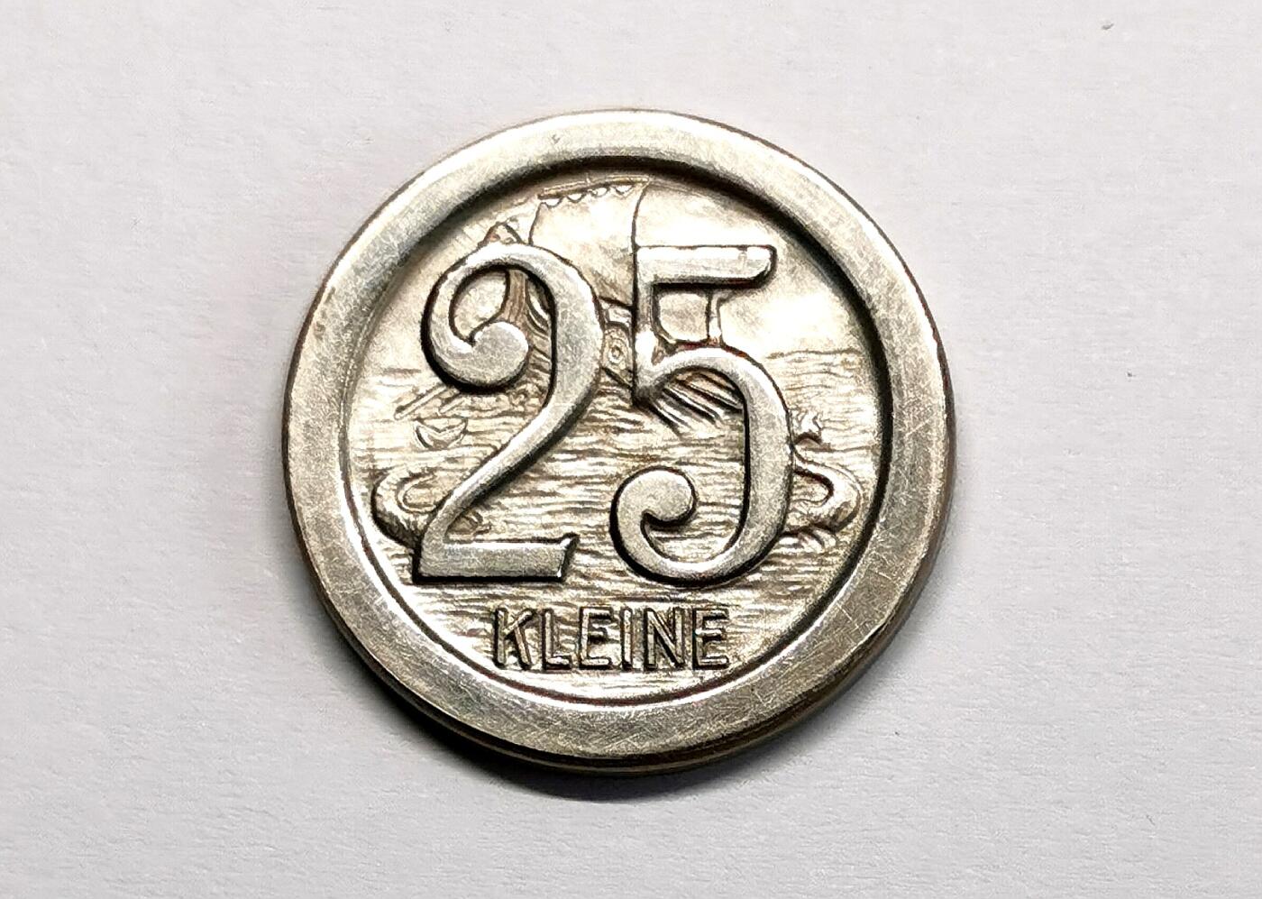 凡希社世界钱币微拍第二百七十一期 1907德国王冠少女25Kleine镍质样币