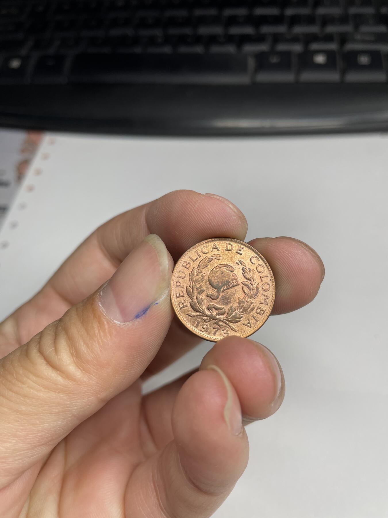 2024年集古藏今外币拍卖第八期-第2场—（总第72拍） 1973年哥伦比亚5分