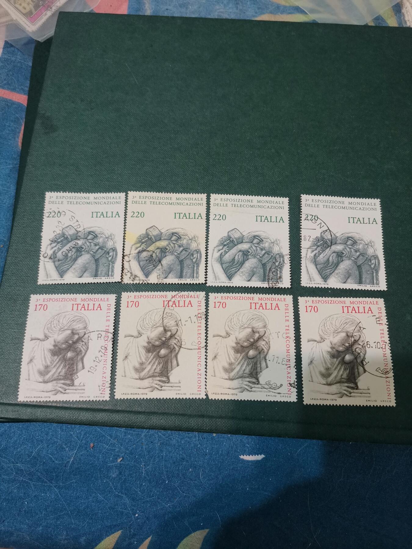 105意大利纪念邮票2全4套一起出让