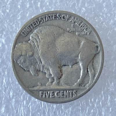 海外回流1元起拍小铺 各国钱币散币场 第12期 - 1936年美国5分印第安酋长野牛镍币