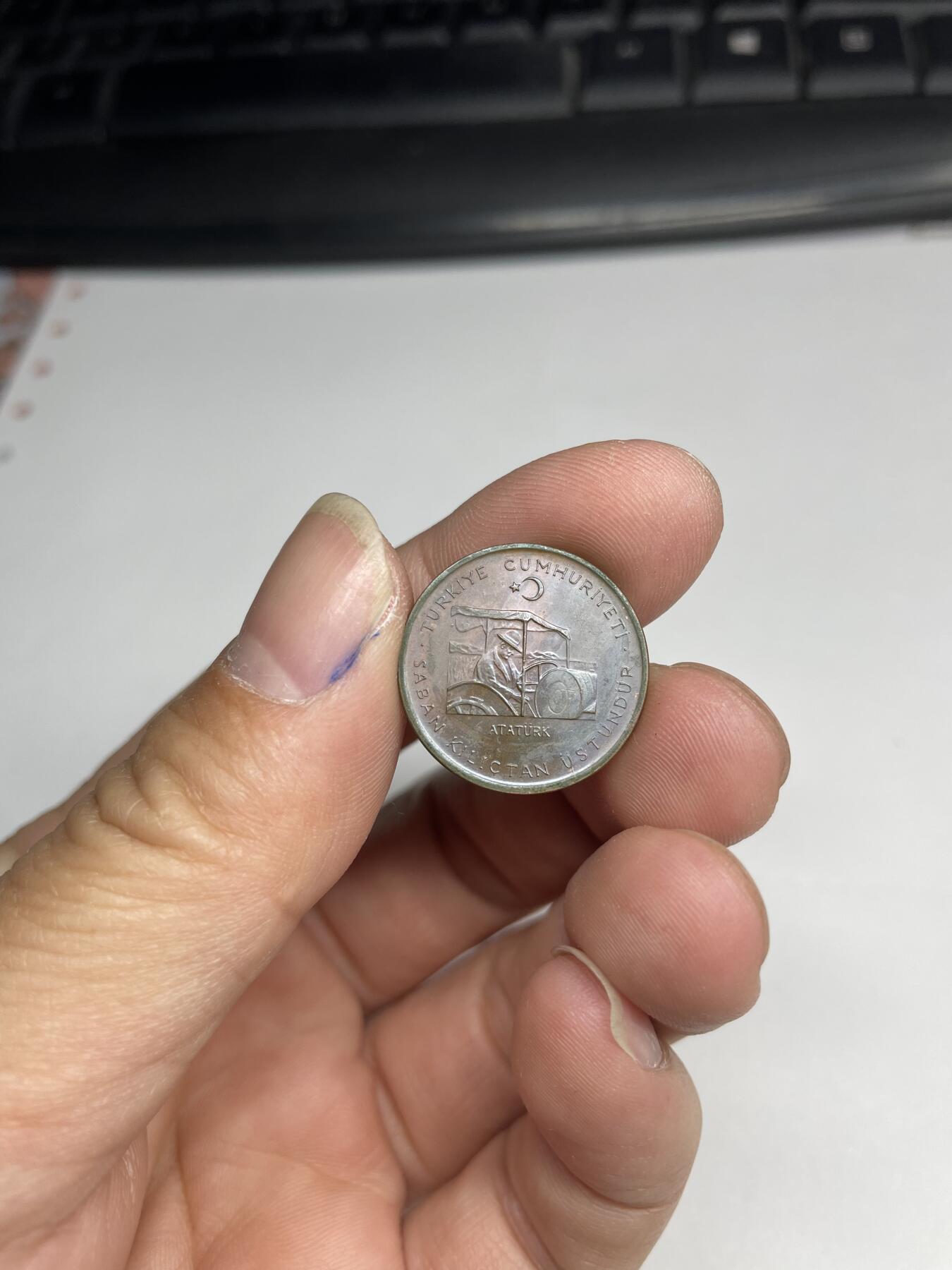 2024年集古藏今外币拍卖第八期-第2场—（总第72拍） 1972年土耳其10库鲁