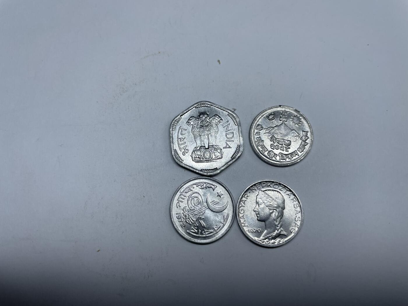 2024年集古藏今外币拍卖第八期-第2场—（总第72拍） 各国铝币4枚