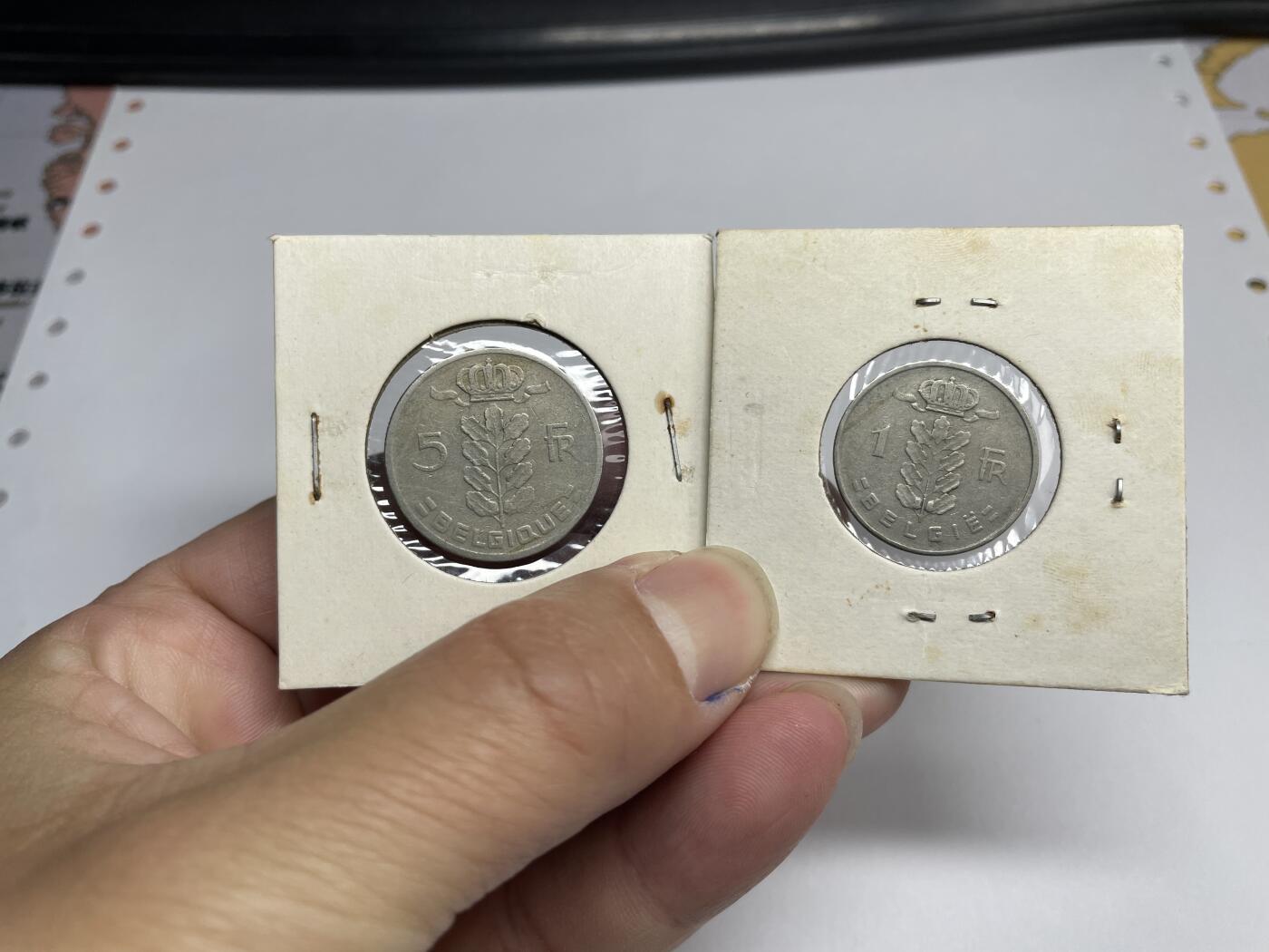 2024年集古藏今外币拍卖第八期-第2场—（总第72拍） 比利时2枚