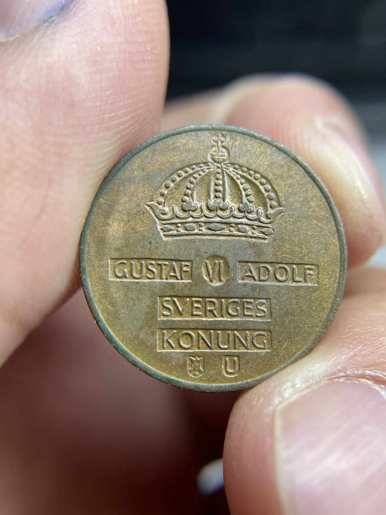 2024年集古藏今外币拍卖第八期-第2场—（总第72拍） 1969年瑞典2欧尔