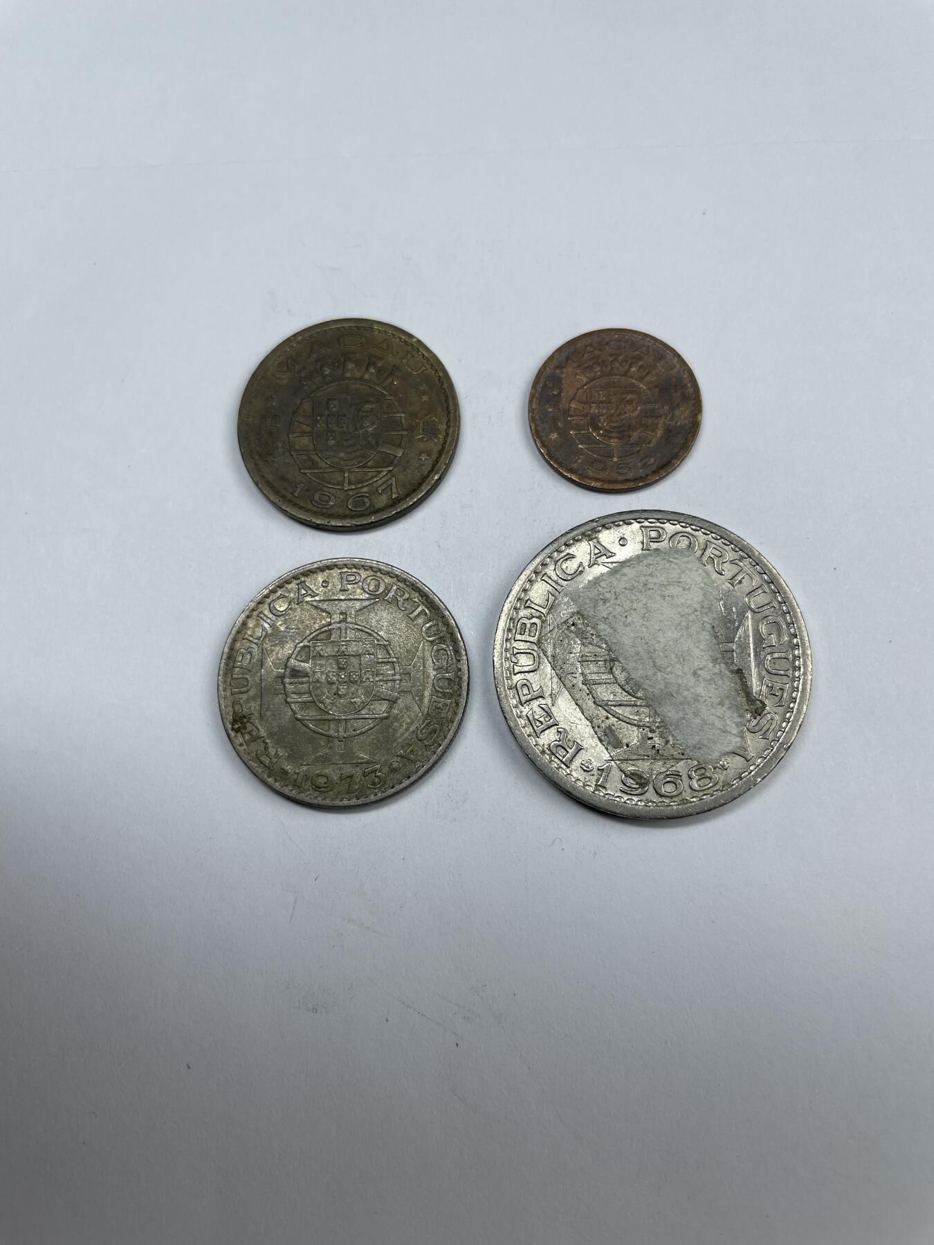 2024年集古藏今外币拍卖第八期-第3场—（总第73拍） 早期澳门4枚