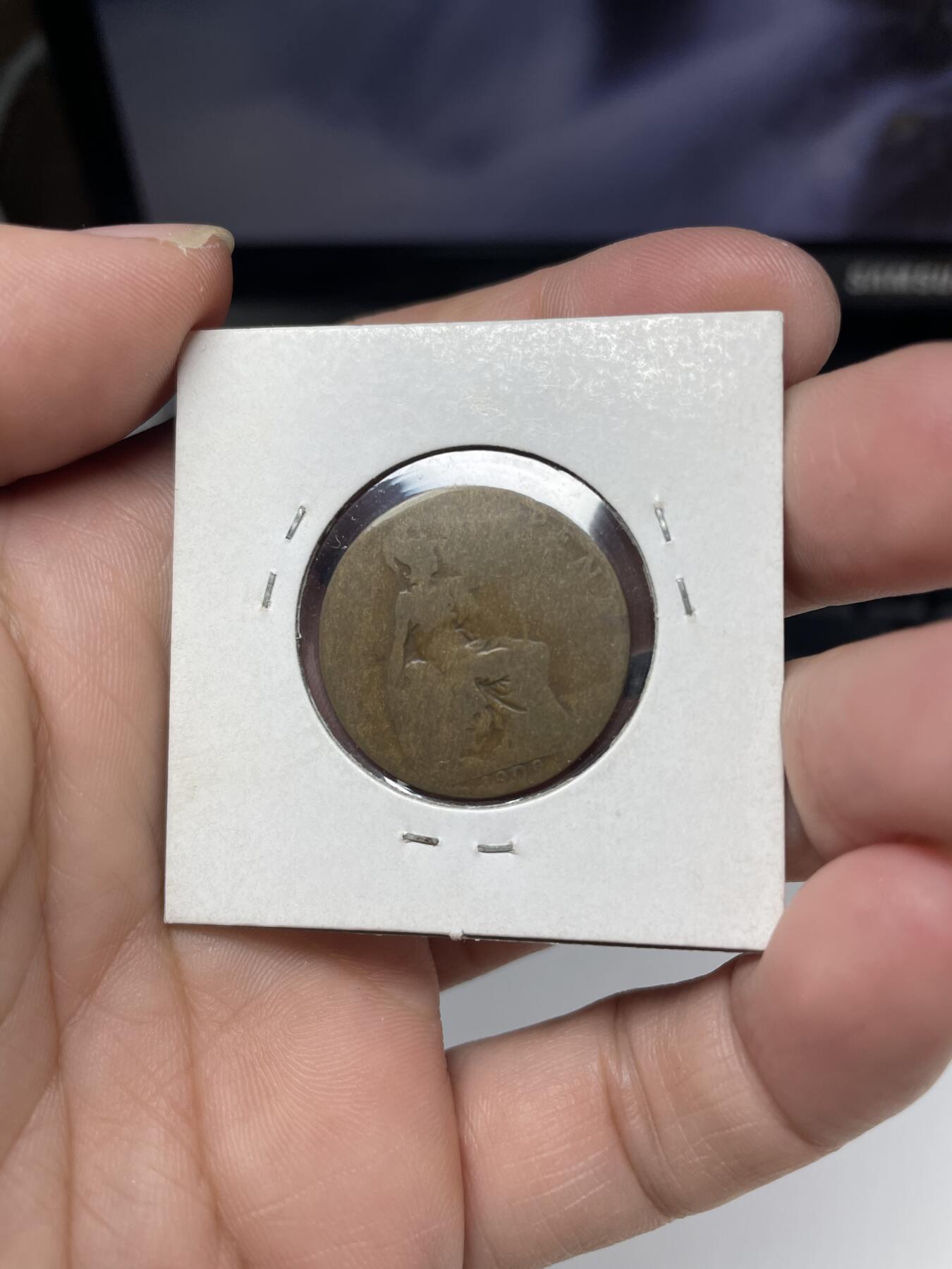 2024年集古藏今外币拍卖第八期-第3场—（总第73拍） 1908年英国半便士