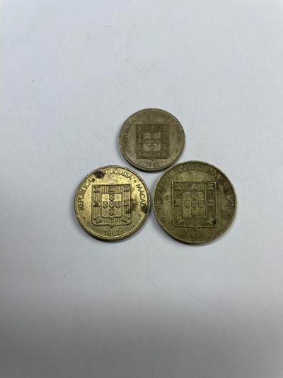 2024年集古藏今外币拍卖第八期-第3场—（总第73拍） - 澳门福禄寿三枚