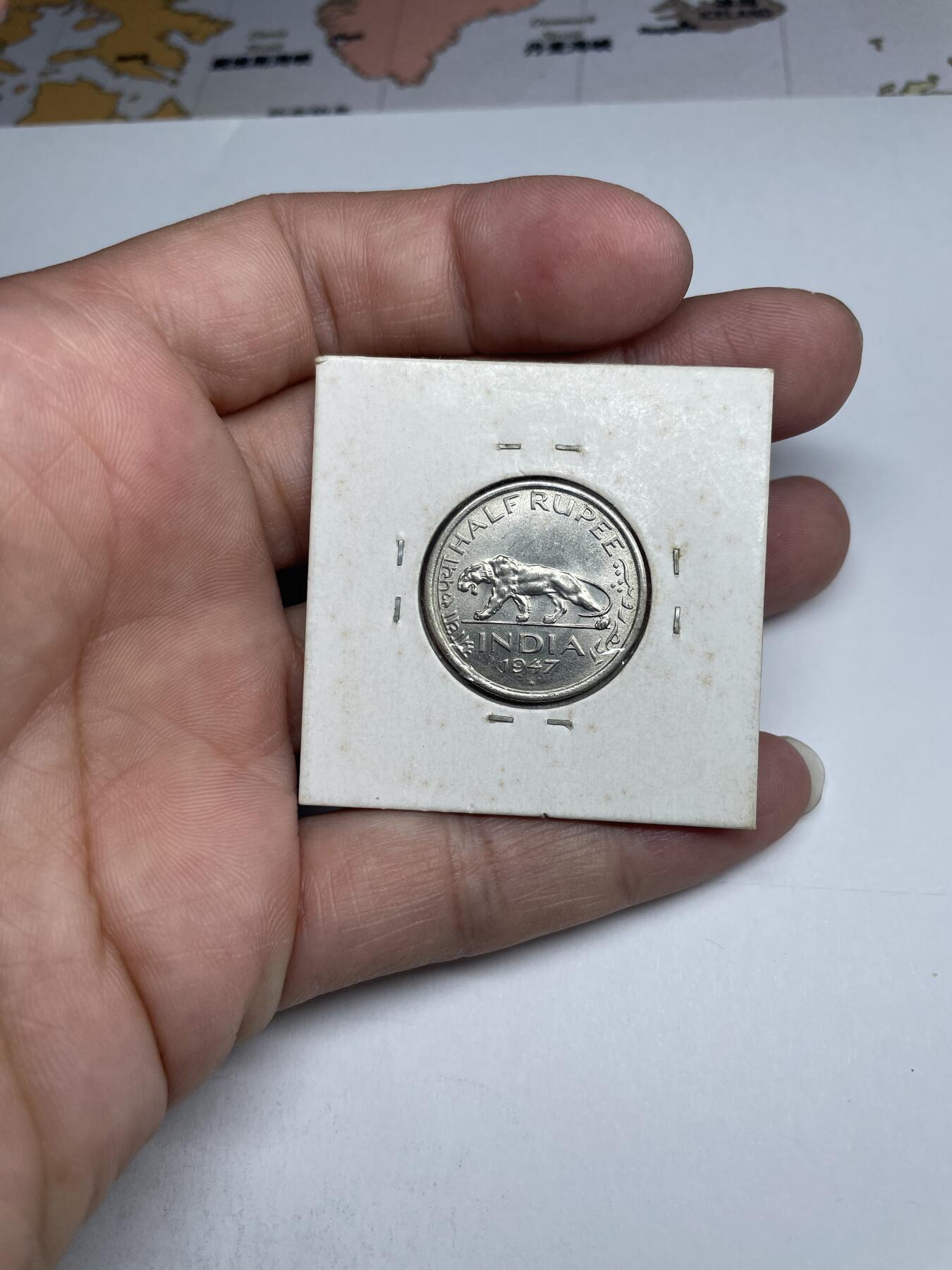 2024年集古藏今外币拍卖第八期-第3场—（总第73拍） 1947年英属印度半派沙