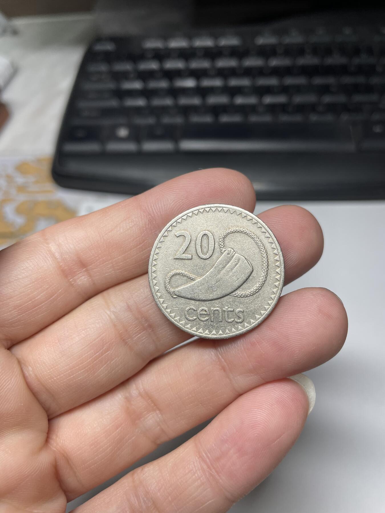 2024年集古藏今外币拍卖第八期-第3场—（总第73拍） 1987年斐济20分