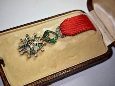 拿破仑的余晖（第三期） - 法国荣誉军团勋章mini带盒带满宝