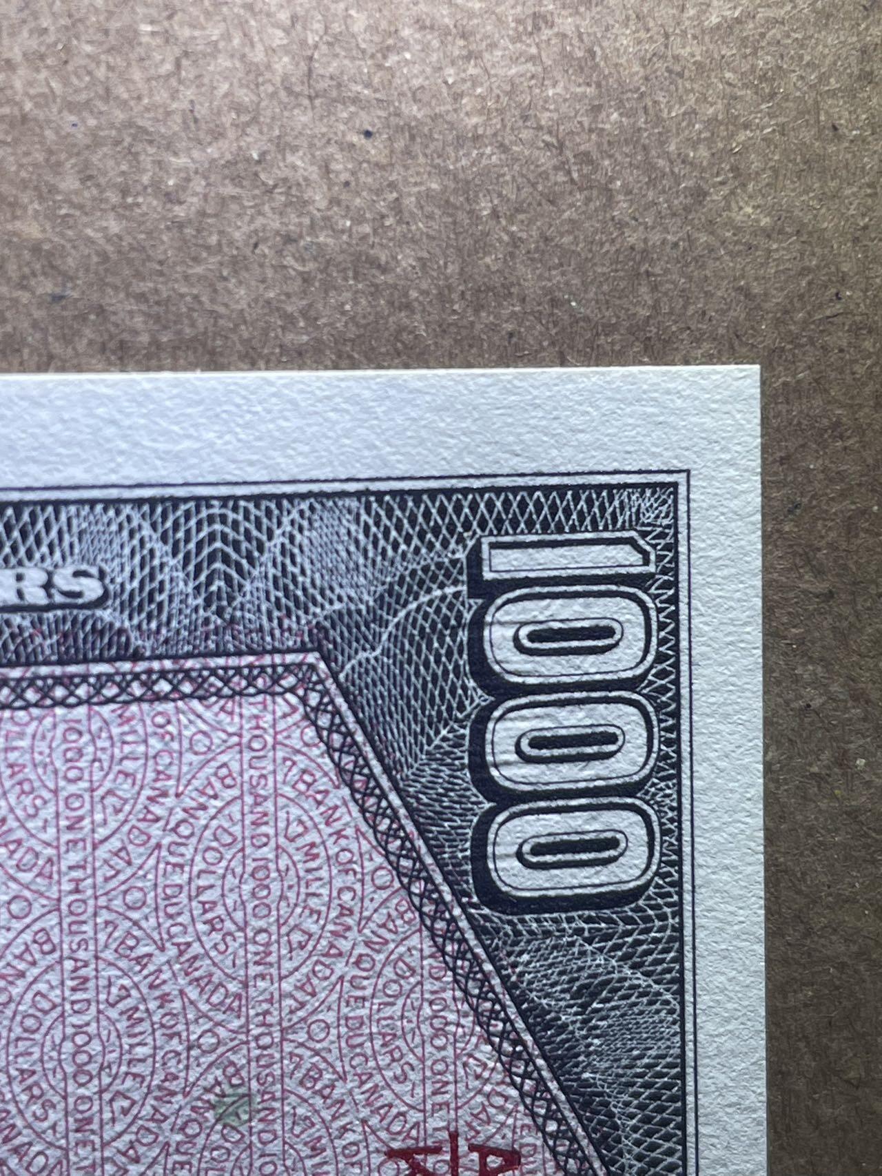 【Blue Auction】✨世界纸币精拍第486期【精】 加拿大 1954年1000元 最高值 早期女王 升值潜力巨大 四角尖尖状态佳  背面风景唯美 PCGS66EPQ 绿标 